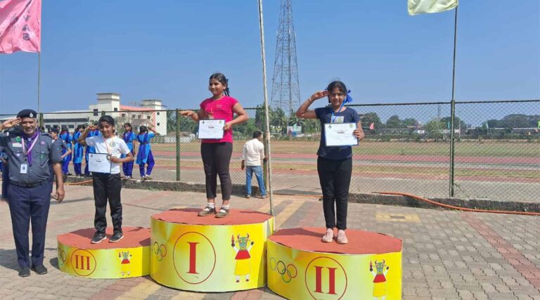 Students Excel in Pratibha Kreedotsava Competitions