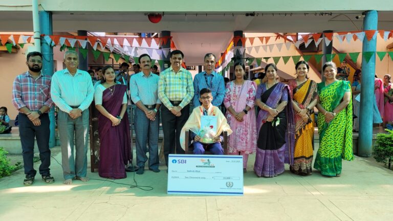 Felicitation to Sathvik Bhat