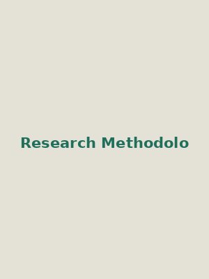 Cover of Research Methodology in Ayurveda