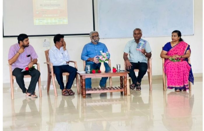 samvada-with-Sathish-Chapparake-renowned-author-from-Department-of-pg-English-768x570