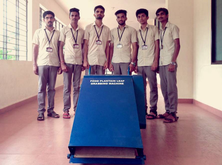 Food Planting Leaf Grabbing Machine